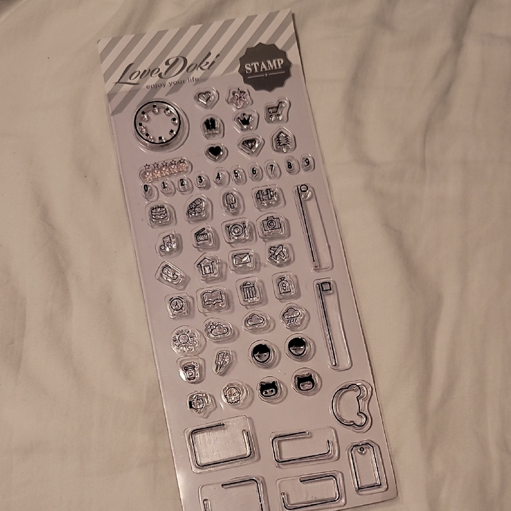 Planner Silicone Stamp Set